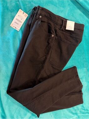Zara Men’s Slim Fit Black Denim Jeans NWT - EUR 44 / USA 34